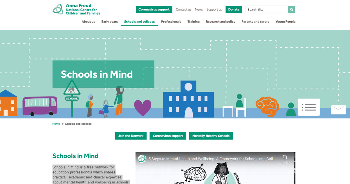 anna freud children families centre