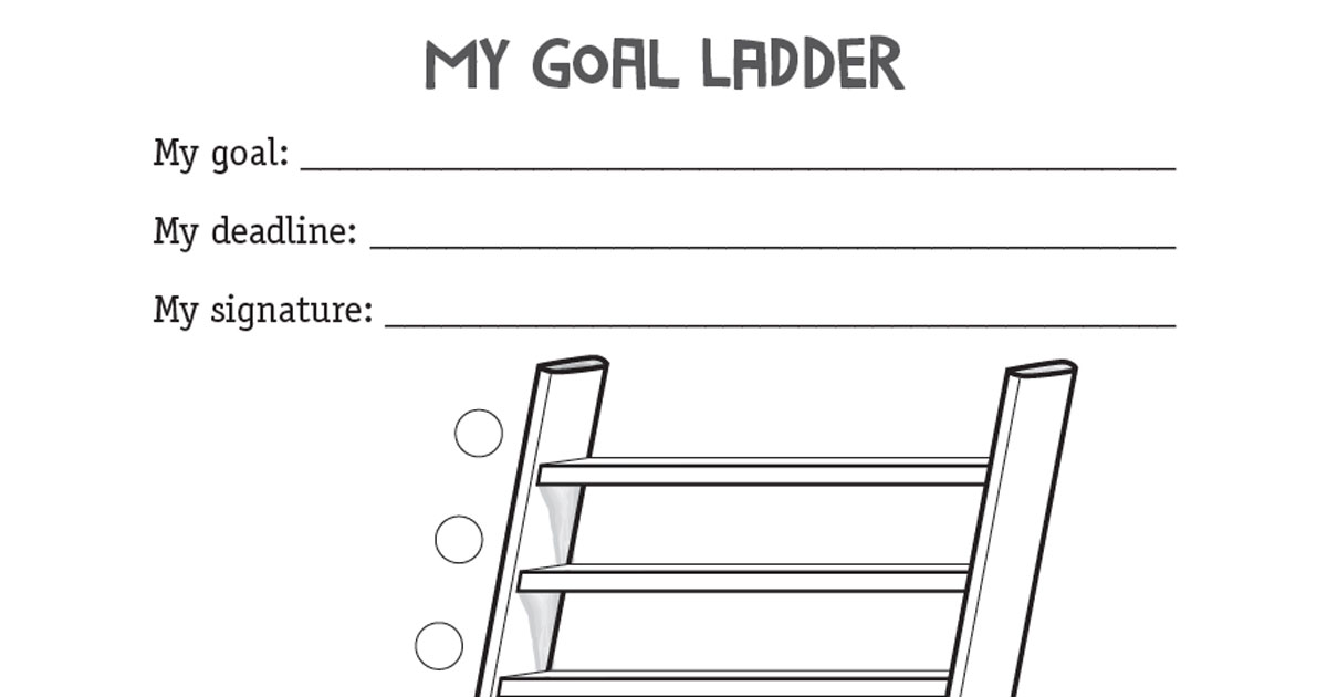 my goal ladder target setting