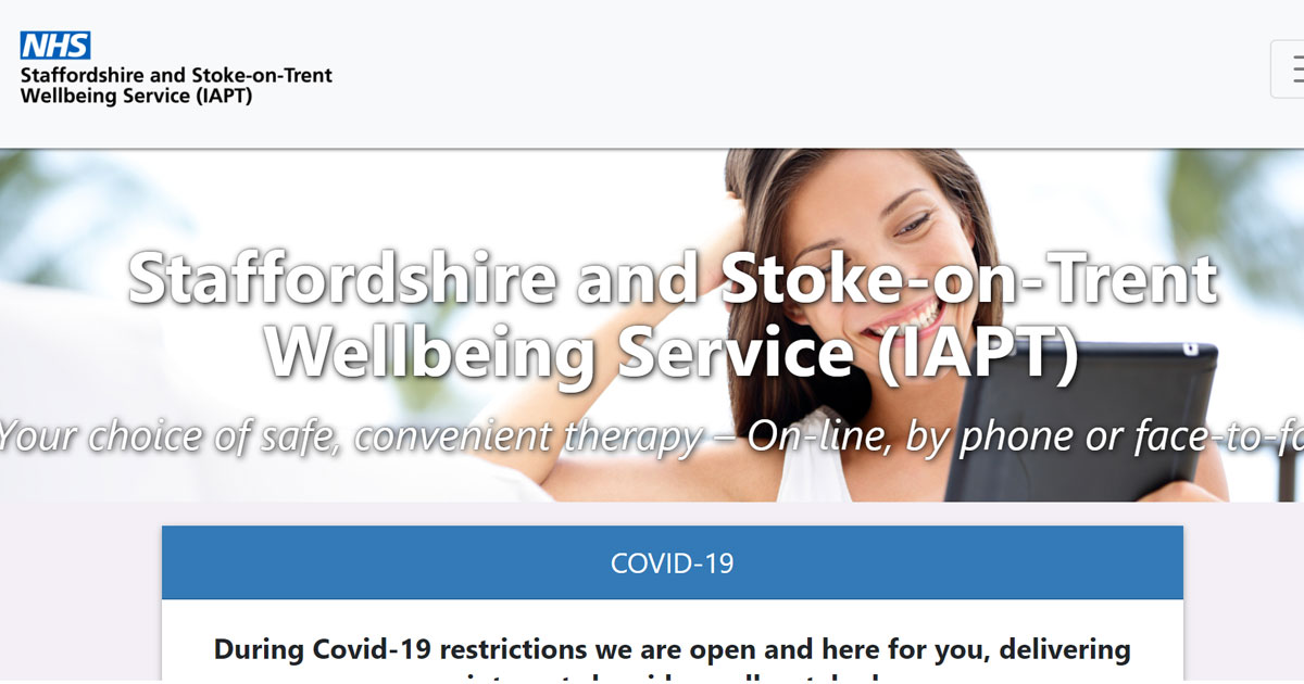 nhs staffs stoke wellbeing service